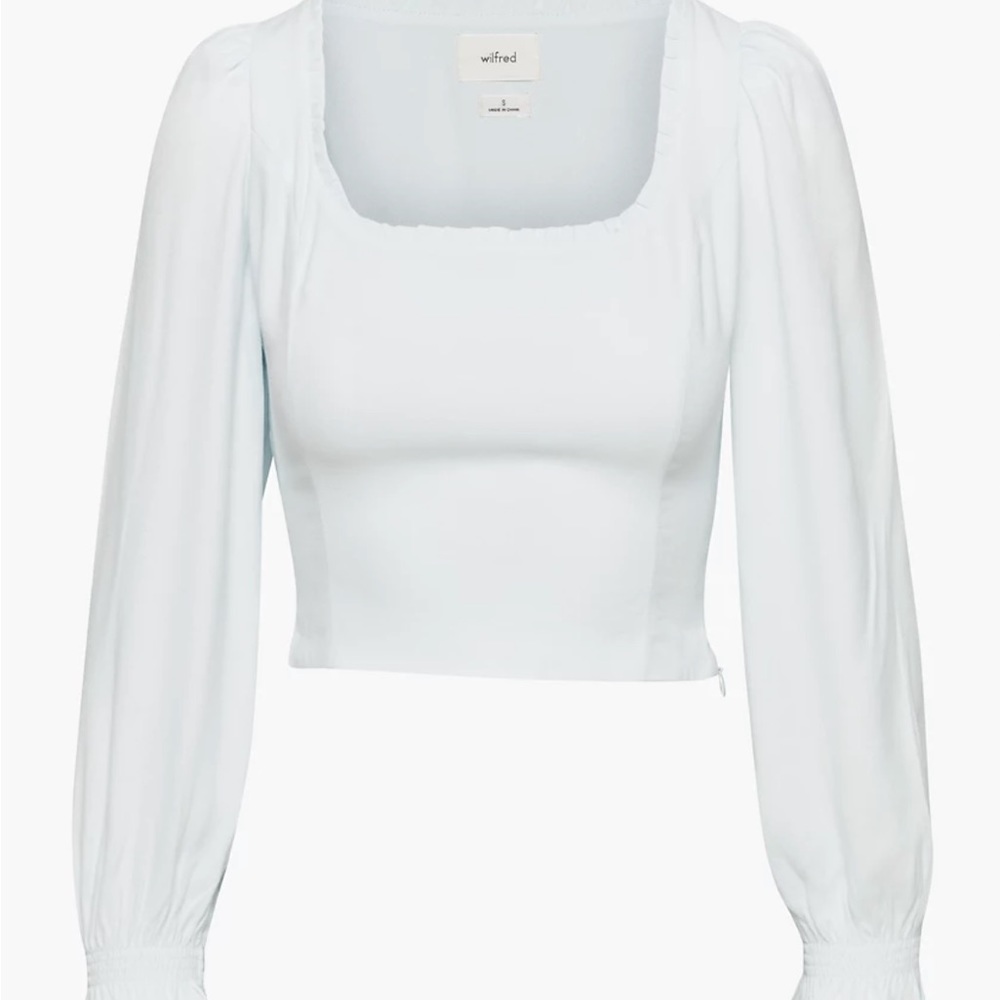 Aritzia Wilfred Breathless Blouse